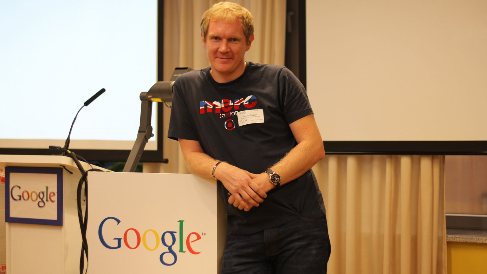 Lecture at Google office