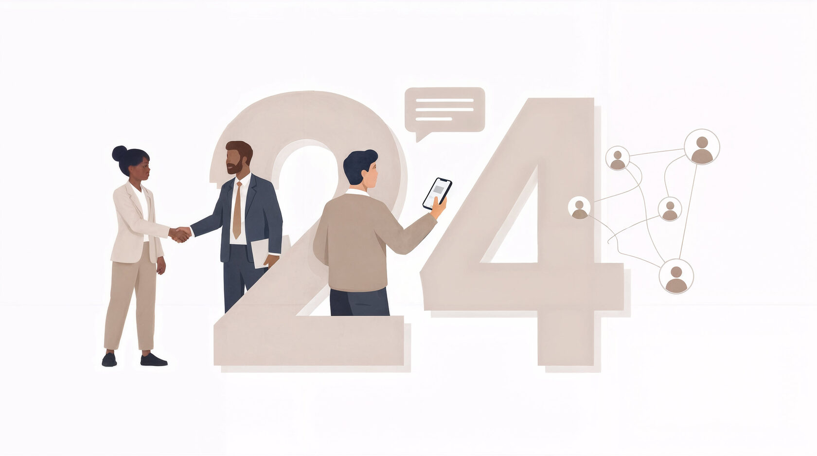 Cover image for: The 24‑hour rule in networking: what to do after meeting someone.